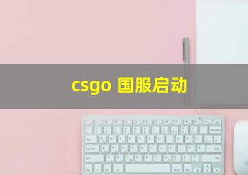 csgo 国服启动